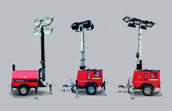 The HIMOINSA new lighting towers offer more auntonomy, less consumption and easier transportability